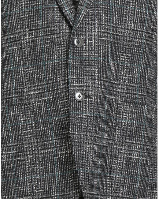 L.b.m. 1911 Gray Blazer Cotton, Wool, Polyester, Polyamide for men