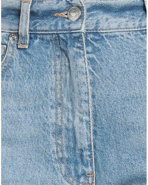 MSGM Blue Jeans Cotton, Hemp