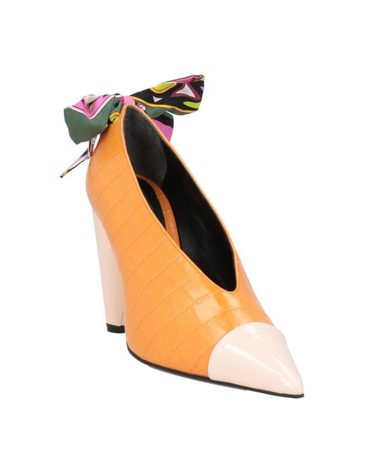 Decolletes di Emilio Pucci in Natural