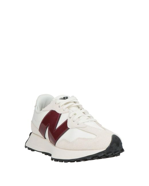 New Balance Pink Sneakers Textile Fibers, Leather