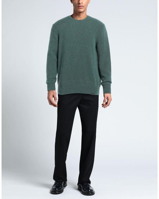 Brooksfield Green Sweater for men