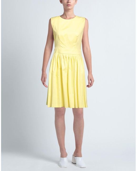 KATE BY LALTRAMODA Yellow Short Dress
