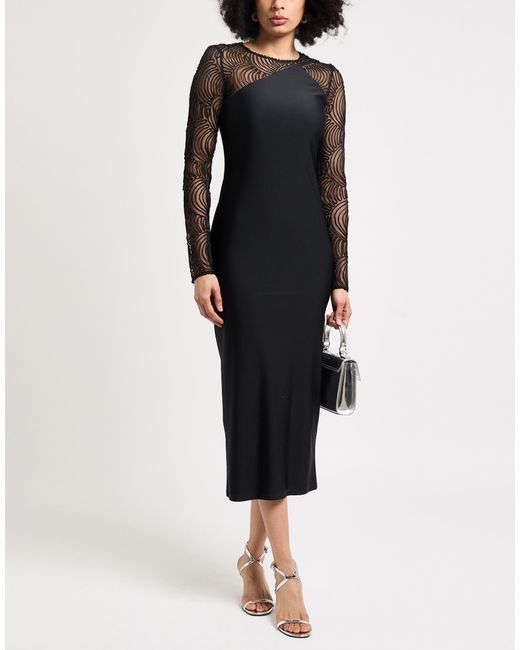 ROTATE BIRGER CHRISTENSEN Black Maxi Dress