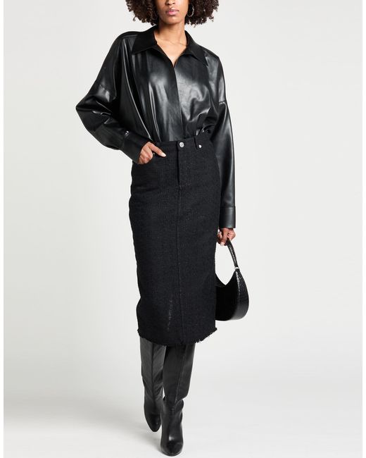 Staud Black Midi Skirts