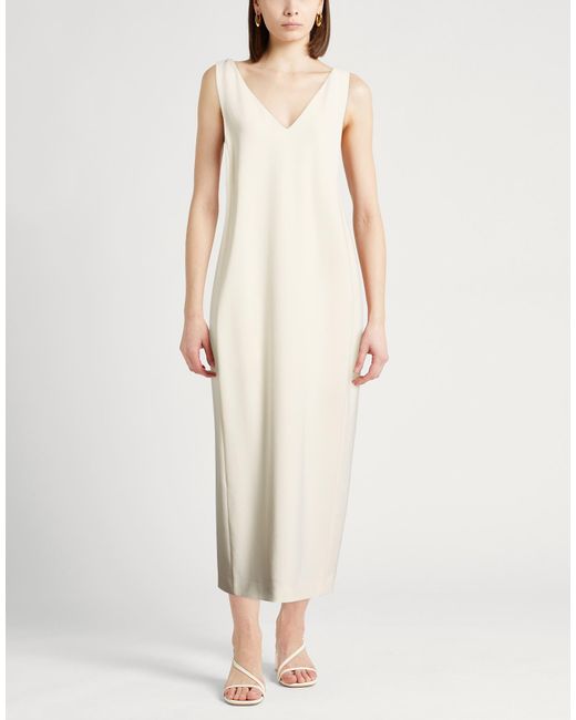 Theory White Maxi Dress