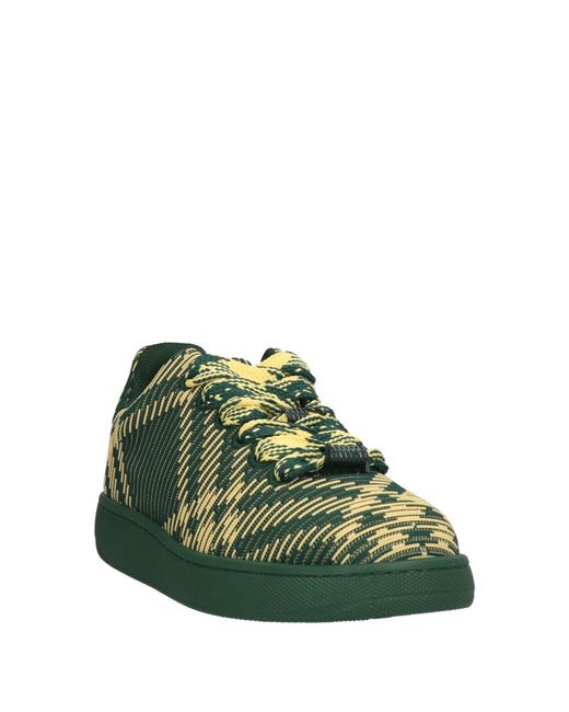 Burberry Green Trainers for men
