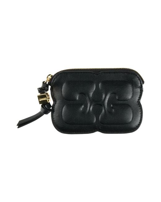 Ganni Black Cardholders
