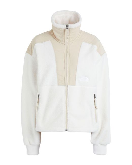The North Face Teddy Coat in White Lyst UK