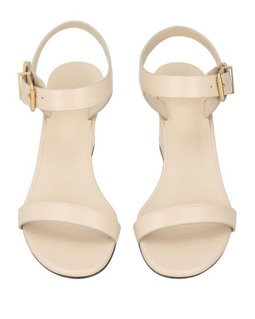 Chloé Natural Sandals