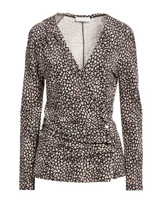 Rabanne Black Top Viscose, Elastane