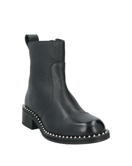 Zadig & Voltaire Black Ankle Boots Leather