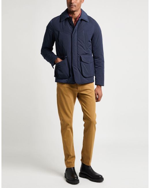 Montedoro Blue Jacket Polyamide for men