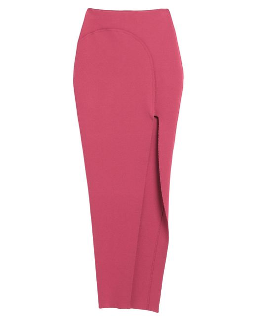 Rick Owens Pink Maxi Skirt