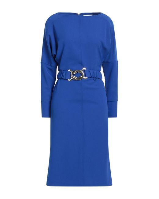 Nenette Blue Midi Dress