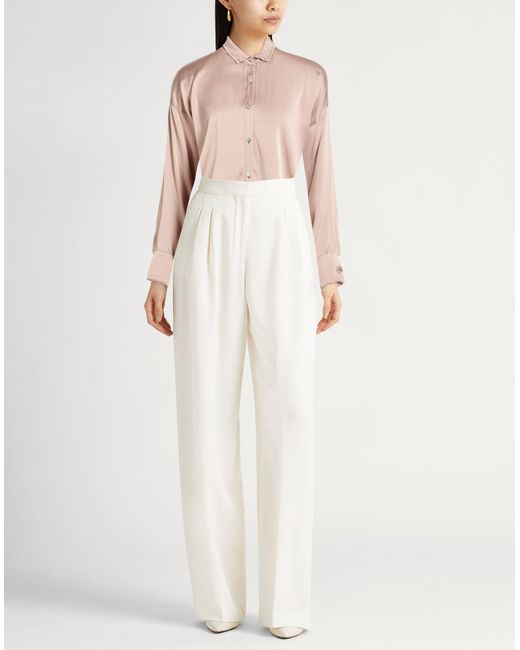 Crossley Brown Shirt Silk, Elastane
