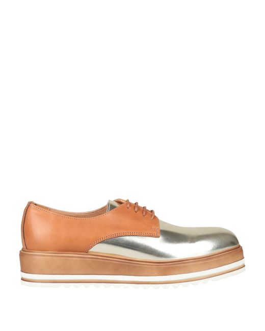 Antica Cuoieria Brown Lace-up Shoes