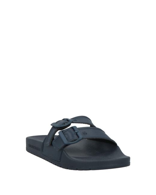 Emporio Armani Blue Sandals for men