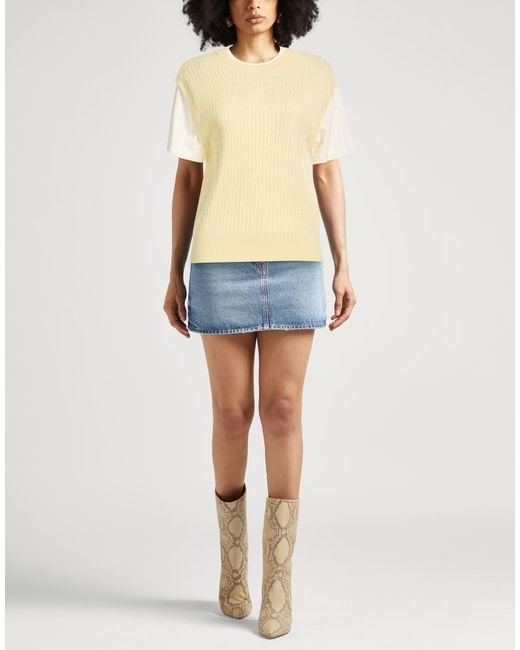 Sandro Yellow Jumper