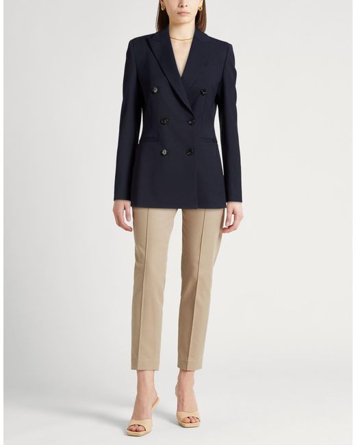 PT Torino Blue Midnight Blazer Virgin Wool, Elastane