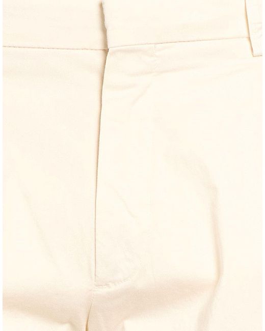 BE ABLE White Cream Pants Cotton, Elastane for men