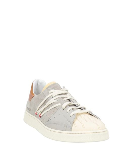 HIDNANDER White Sneakers Leather for men
