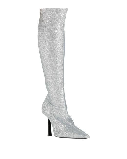 Gia Borghini White Boot