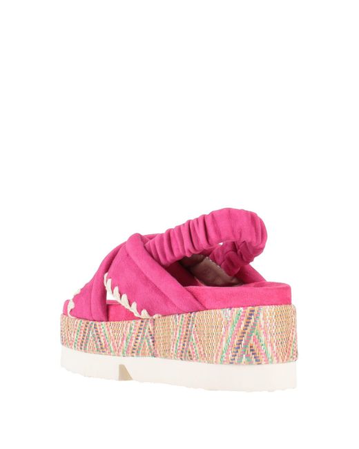 Mou Pink Sandals