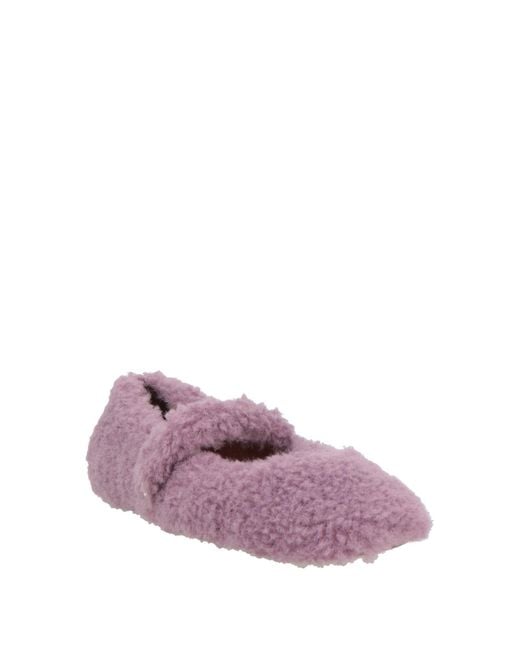 Bibi Lou Purple Ballet Flats