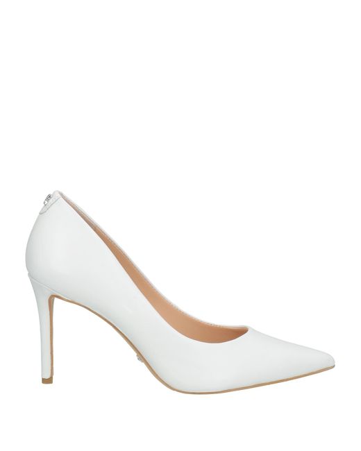 Guess White Pumps Leather