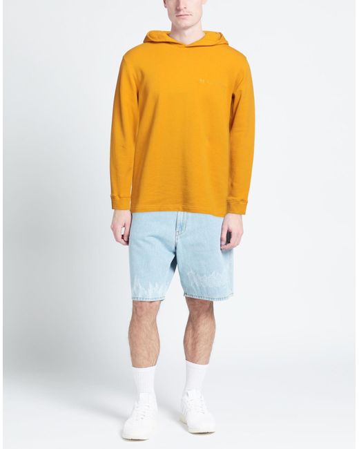 BEL-AIR ATHLETICS Yellow Sweatshirt for men