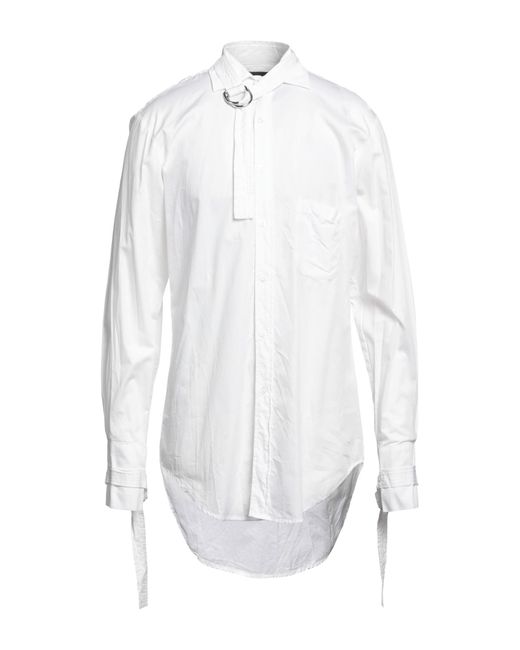 Blood Brother White Shirt Cotton for men