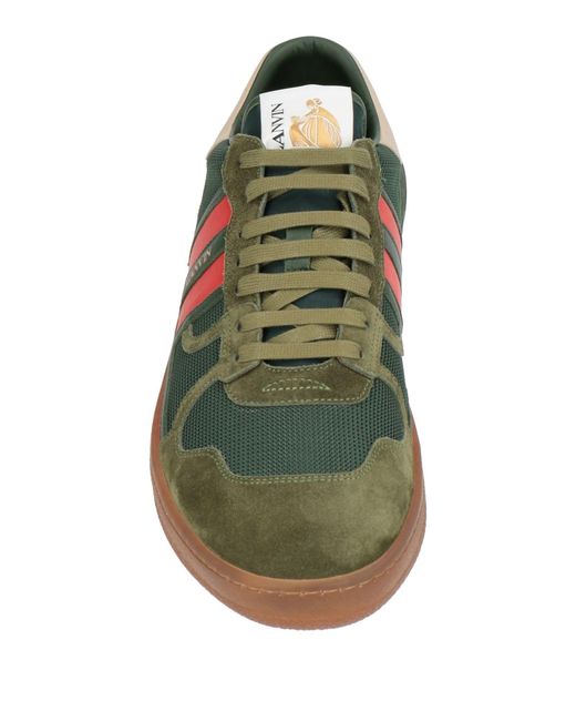 Lanvin Green Trainers for men