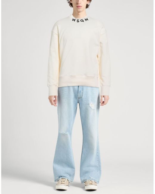 MSGM White Sweatshirt for men