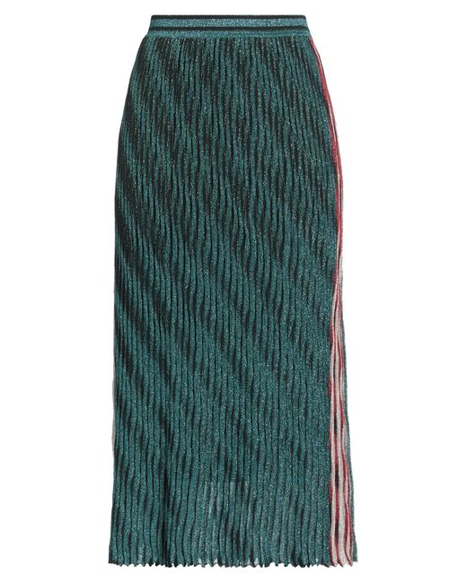 Missoni Green Midi Skirt