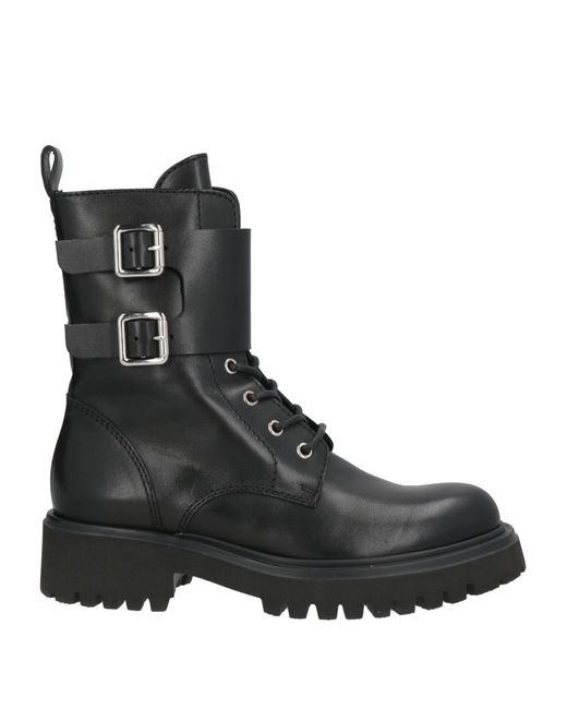 Guglielmo Rotta Black Ankle Boots