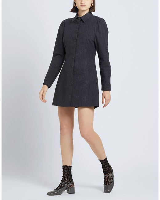 8 by YOOX Blue Mini Dress