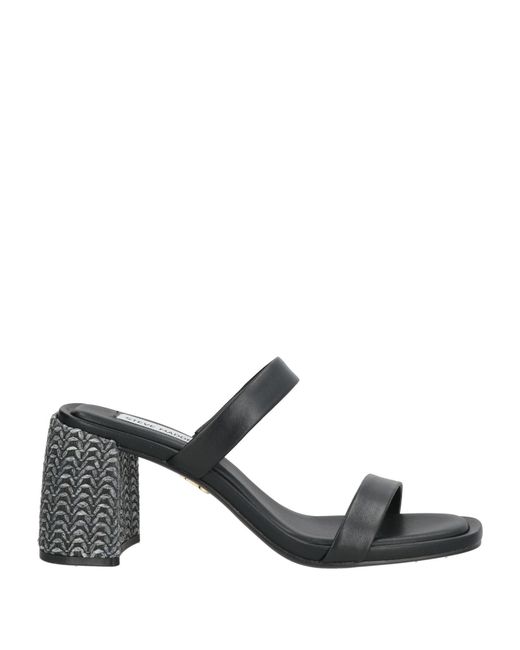 Steve Madden Black Sandals