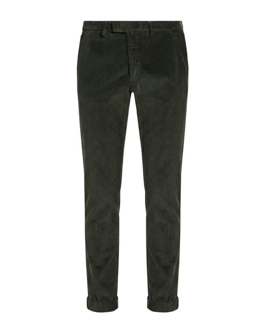 Briglia 1949 Gray Dark Pants Cotton, Elastane for men