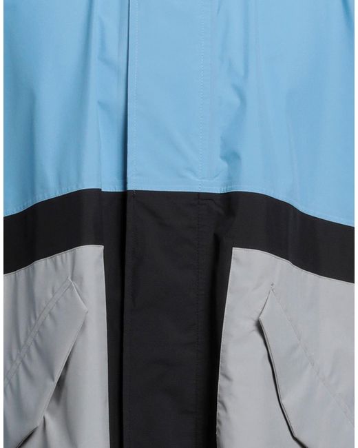 Woolrich Blue Overcoat for men