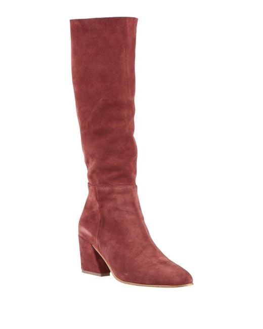 BUENO Red Rust Boot Leather