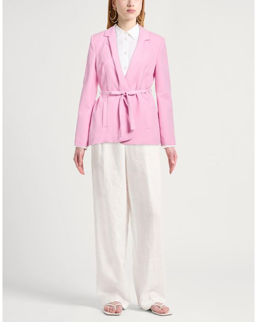 Denny Rose Pink Blazer Polyester, Elastane