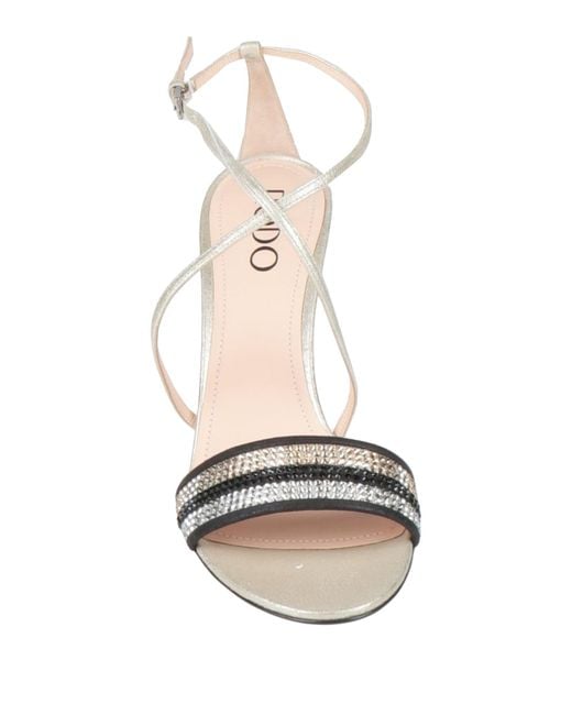 Rodo Metallic Sandals