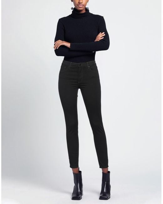 ARMANI EXCHANGE Black Pants Cotton, Elastane