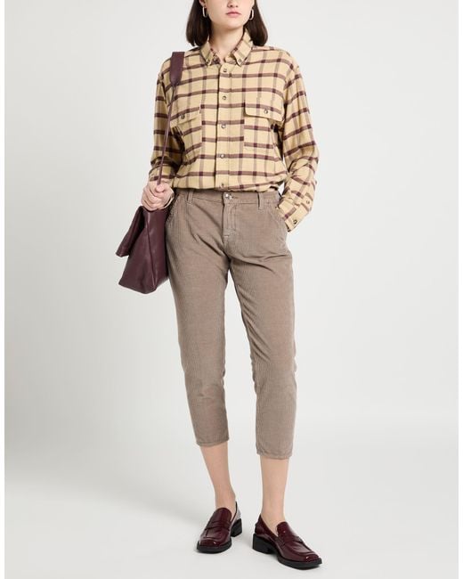 Jacob Cohen Natural Pants Cotton, Viscose, Elastane