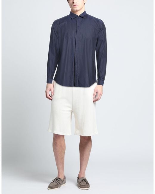 Costumein Blue Shirt Cotton for men