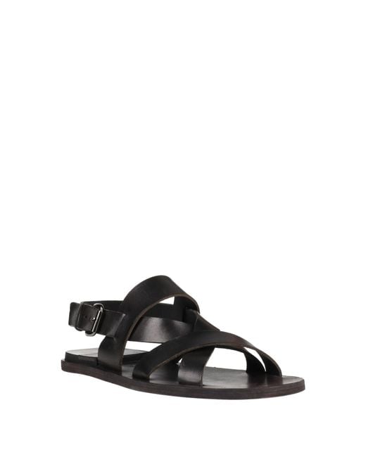 Officine Creative Black Sandals for men