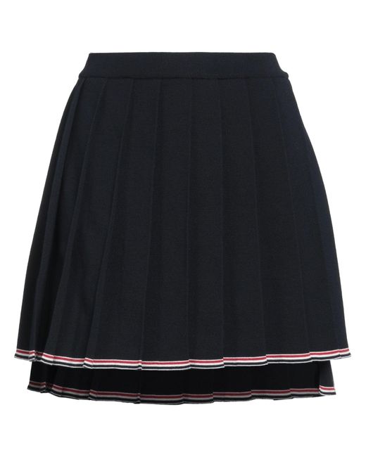 Thom Browne Black Mini Skirt