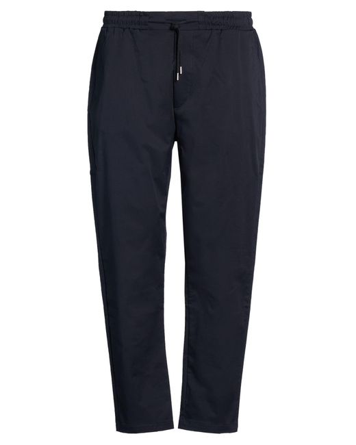 WOC WRITING ON COVER Blue Pants Cotton, Elastane for men