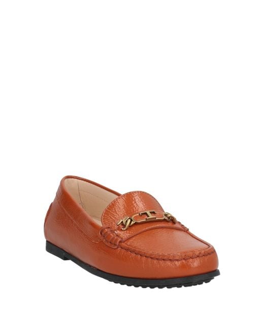Tod's Brown Loafers Leather