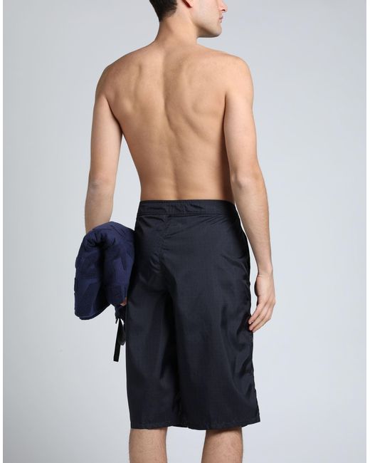 Fendi Blue Beach Shorts And Trousers for men